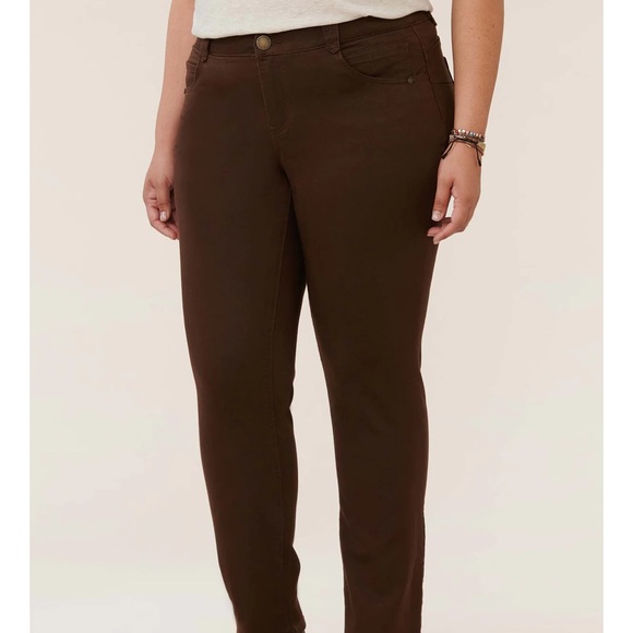 DEMOCRACY Ab"solution® Plus Size Patriot Straight Leg Jeans. - Picture 2 of 12